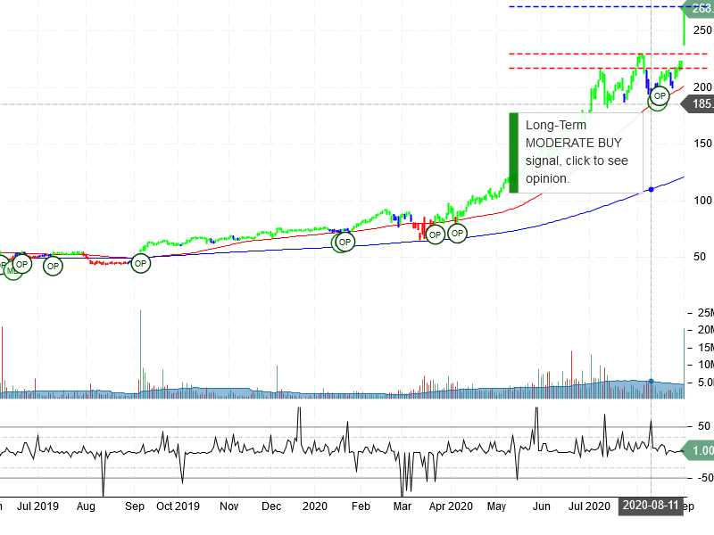 DocuSign Inc Stock Chart